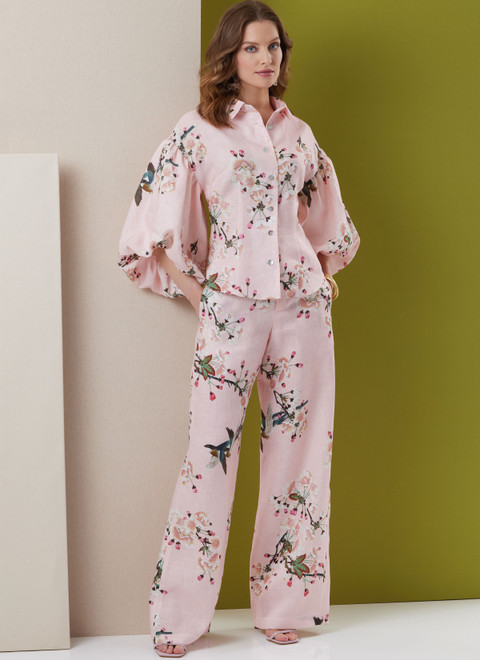 Butterick B7045 | Butterick Sewing Pattern Misses' and Miss Petite Top, Shorts and Pants