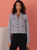 Butterck B7059 | Butterick Sewing Pattern Misses Jacket in Two Lengths
