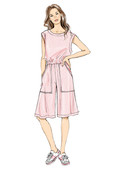 Butterick B7063 | Butterick Sewing Pattern Misses' Knit Jumpsuit with Length and Sleeve Variations