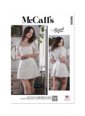 McCall's M8550 | McCall's Sewing Pattern McCall's Sewing Pattern Misses' Dress by Brandi Joan | Front of Envelope