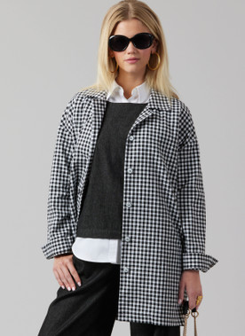 McCall's M8562 | McCall's Sewing Pattern Misses' Top, Dress, Jacket and Pants