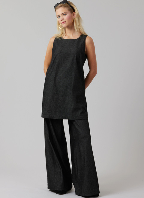 McCall's M8562 | McCall's Sewing Pattern Misses' Top, Dress, Jacket and Pants