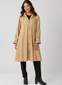 McCall's M8655 | Misses' Trench Coat in Three Lengths with Optional Hood