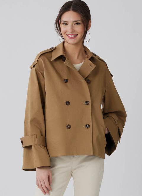 McCall's M8656 | Misses' and Women's Trench Jacket