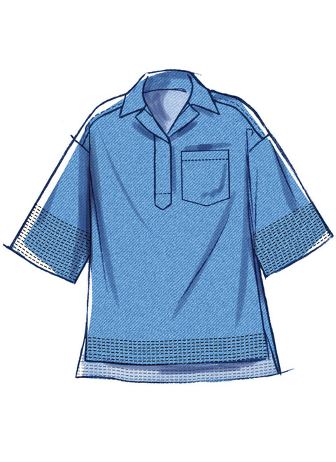 McCall's M8662 | Misses' Top and Skirt