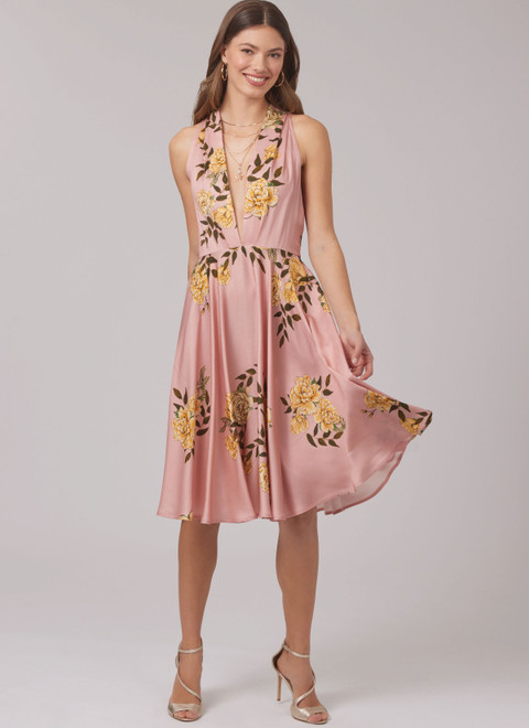 New Look N6797 | New Look Sewing Pattern Misses' Dress in Two Lengths