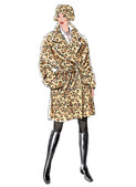 New Look N6810 | New Look Sewing Pattern Misses' Coat with Belt in Two Lengths