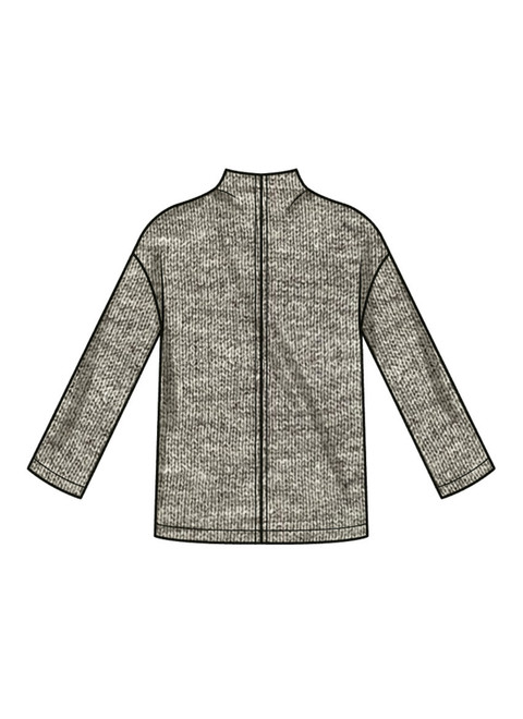 New Look N6814 | New Look Sewing Pattern Misses' Knit Tops and Knit or Woven Pull on Pants