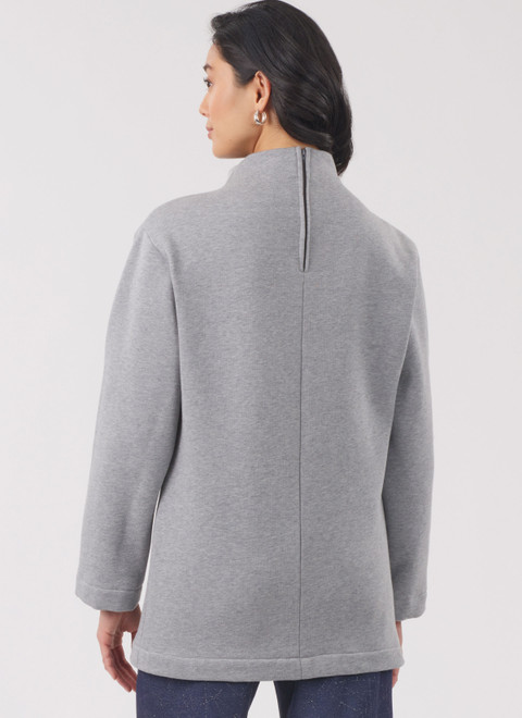 New Look N6814 | New Look Sewing Pattern Misses' Knit Tops and Knit or Woven Pull on Pants