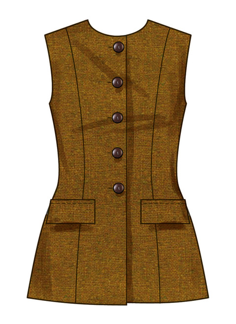 Simplicity S3108 | Simplicity Sewing Pattern Misses' Vest, Skirt and Pants by American Sewing Guild