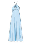 Simplicity S3133 | Simplicity Sewing Pattern Misses' Halter Dress in Two Lengths