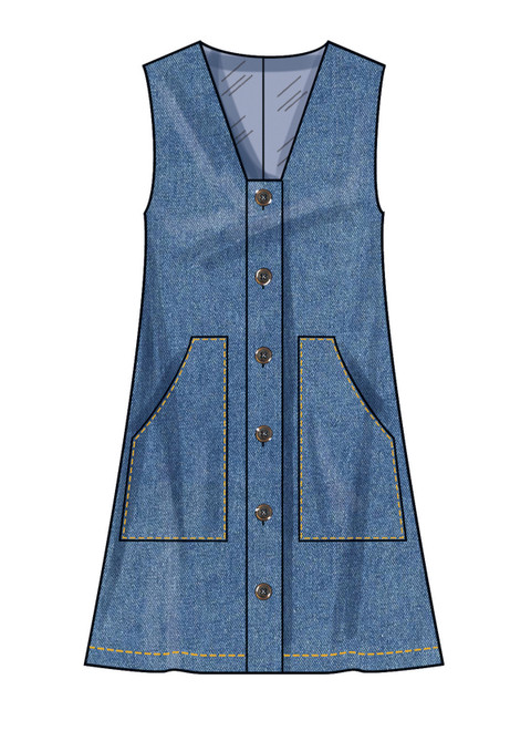 Simplicity S3164 | Simplicity Sewing Pattern Misses' and Miss Petite Jumper