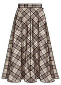 Simplicity S3169 | Simplicity Sewing Pattern Misses' and Women's Full Skirt with Pocket Variations