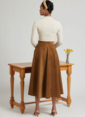 Simplicity S3169 | Simplicity Sewing Pattern Misses' and Women's Full Skirt with Pocket Variations