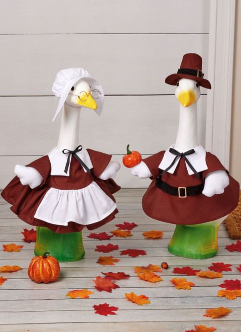 Simplicity S3186 | Simplicity Sewing Pattern Porch Geese Clothes for Fall Holiday