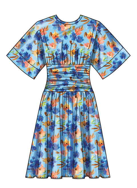 Simplicity S3229 | Simplicity Sewing Pattern Misses' and Women's Midi Dress in Two Lengths