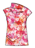 Simplicity S3233 | Simplicity Sewing Pattern Misses' Draped Top in Three Lengths