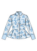 Simplicity S3234 | Simplicity Sewing Pattern Misses' Peplum Shirt