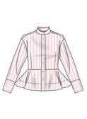 Simplicity S3234 | Simplicity Sewing Pattern Misses' Peplum Shirt