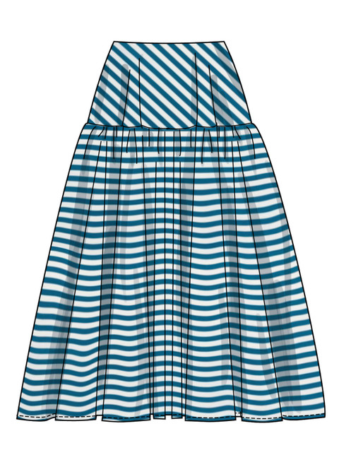 Simplicity S3237 | Simplicity Sewing Pattern Misses' Skirt in Three Lengths