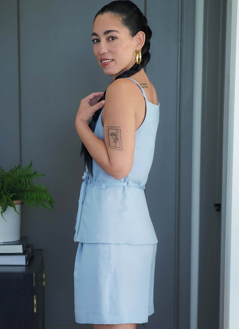 Simplicity S3238 | Simplicity Sewing Pattern Misses' Vest Top and Shorts by Mimi G Style