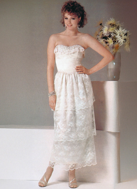 Simplicity S3246 | Simplicity Sewing Pattern Misses' and Miss Petite Lined Dresses by Jessica McClintock