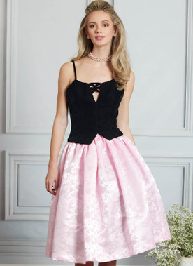 Simplicity S3249 | Simplicity Sewing Pattern Misses' and Miss Petite Two Piece Dress by Jessica McClintock