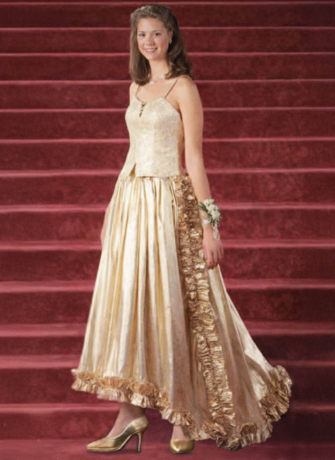 Simplicity S3249 | Simplicity Sewing Pattern Misses' and Miss Petite Two Piece Dress by Jessica McClintock