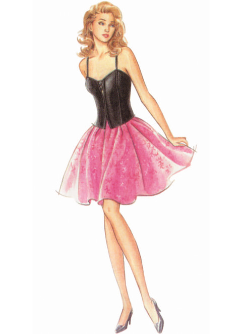 Simplicity S3249 | Simplicity Sewing Pattern Misses' and Miss Petite Two Piece Dress by Jessica McClintock