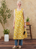 Simplicity S3257 | Simplicity Sewing Pattern Misses' Cross Back Aprons