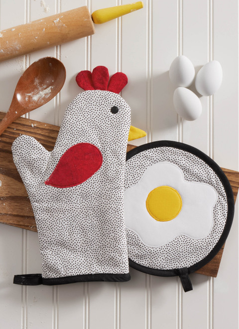 Simplicity S3260 | Simplicity Sewing Pattern Oven Mitts and Pot Holders