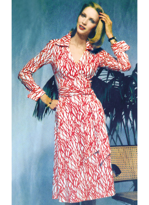 Vogue Patterns V2000 | Misses' Wrap Dress by Diane von Furstenberg